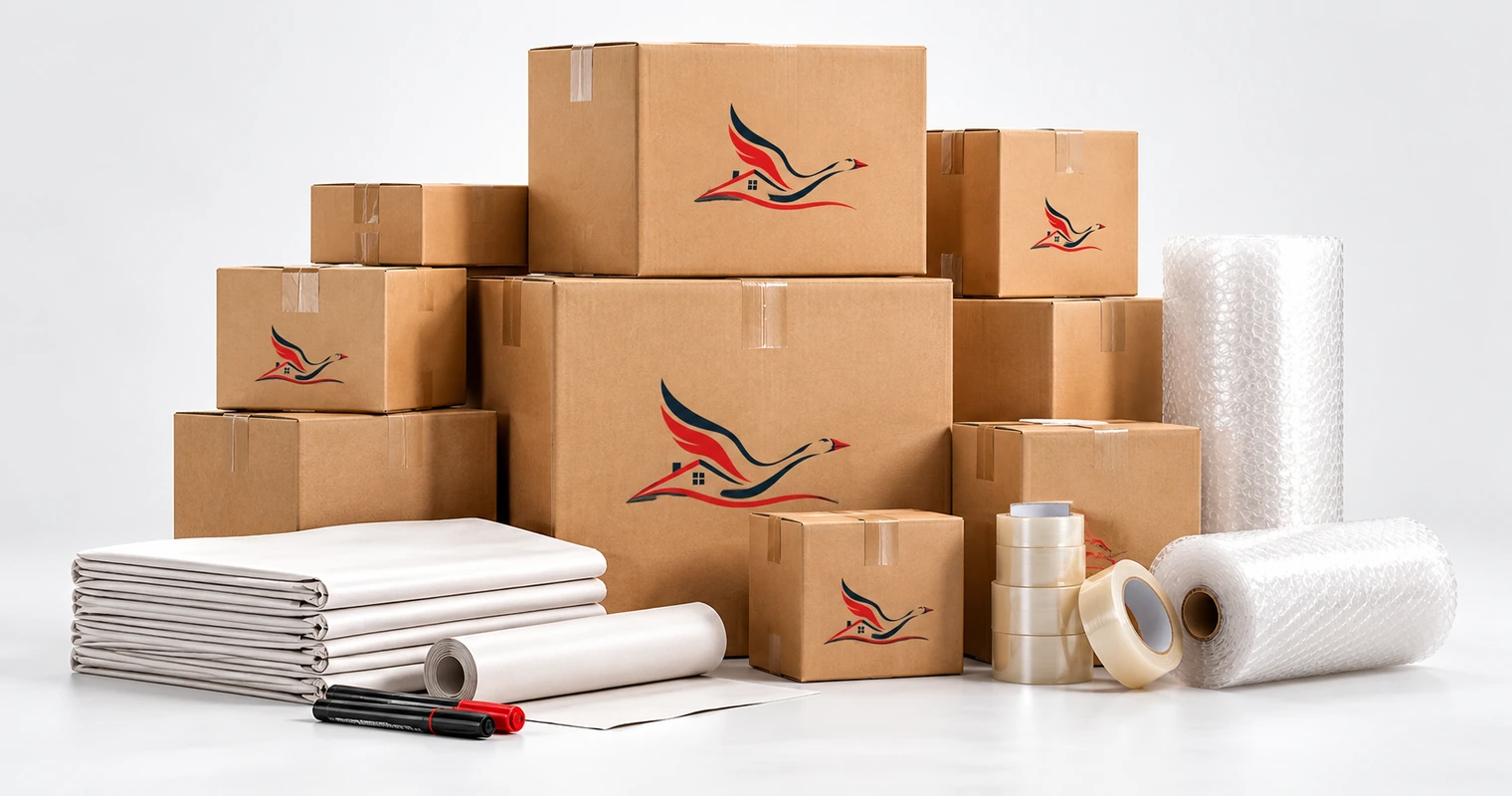 Verpacken und Auspacken